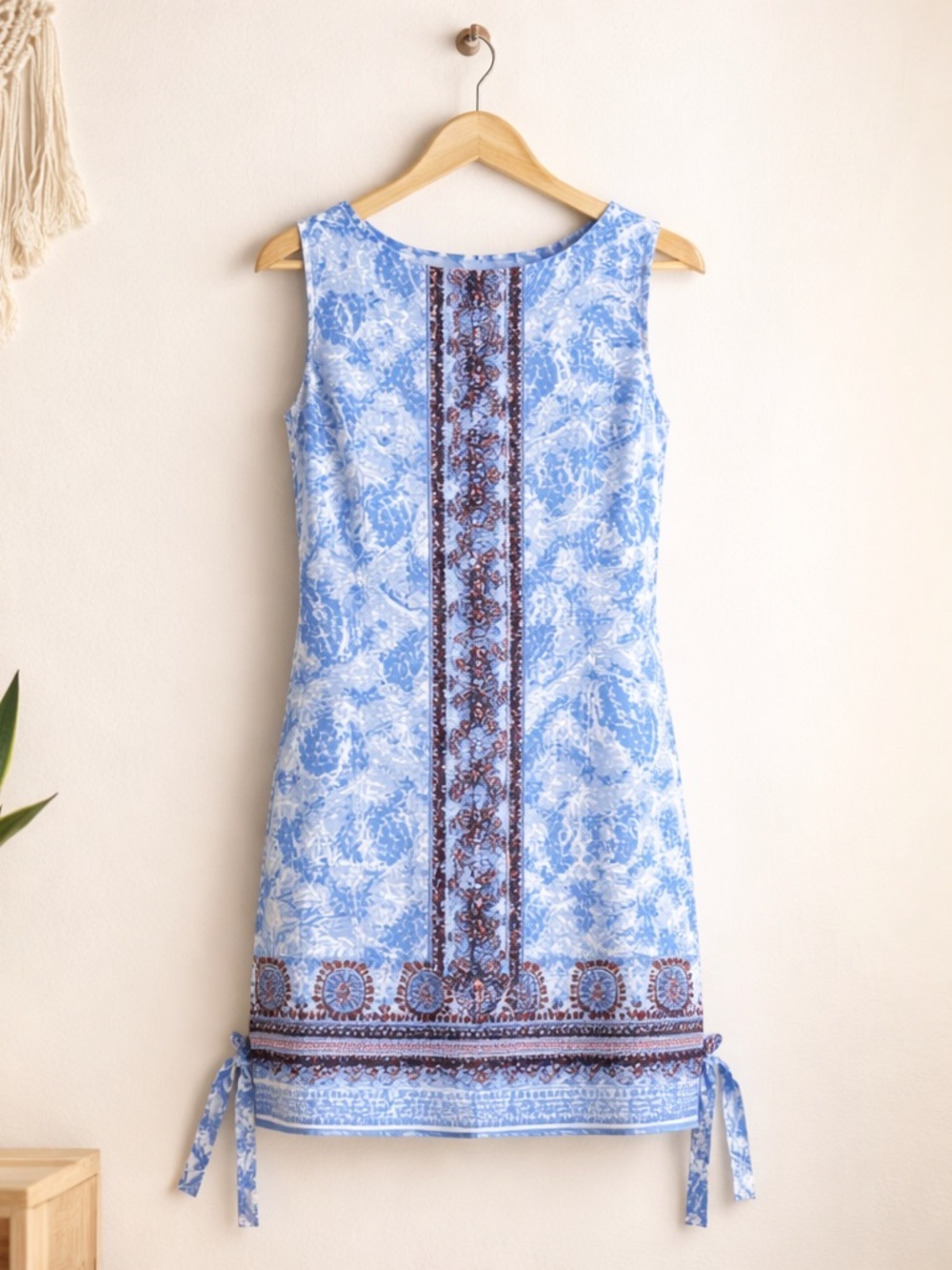 Lilly Pulitzer Mila shift dress size 4 blue peri turtle print - Picture 3 of 5